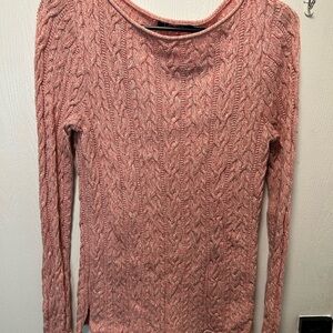 Ralph Lauren Soft Pink Knit Top